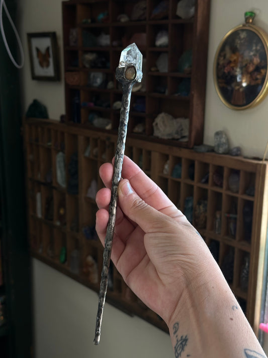 Moonlight Quartz wand 2