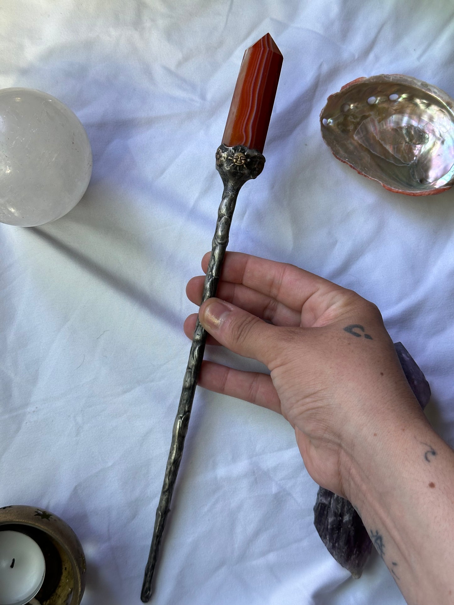 Carnelian Wand