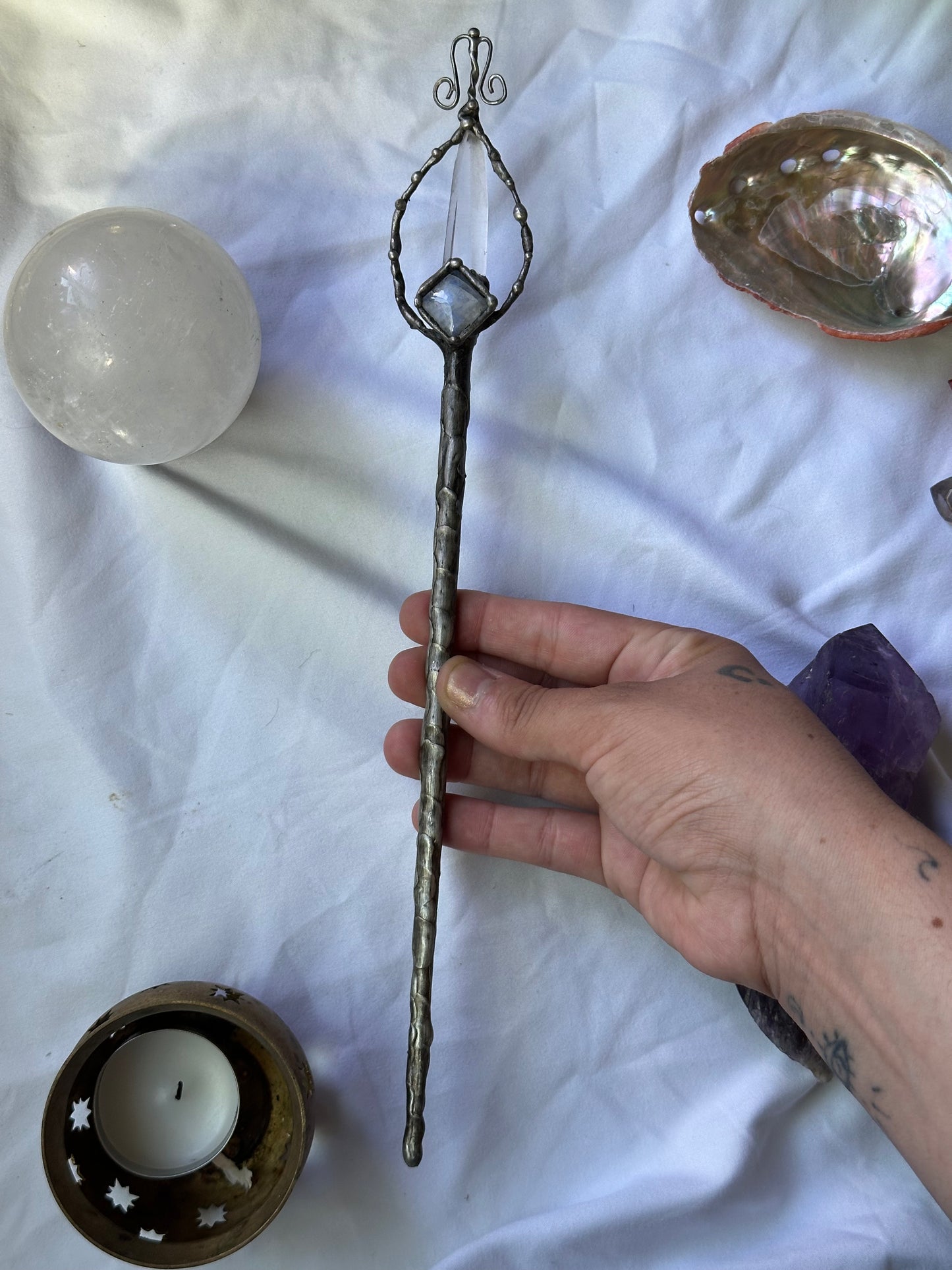 faerie moonstone wand
