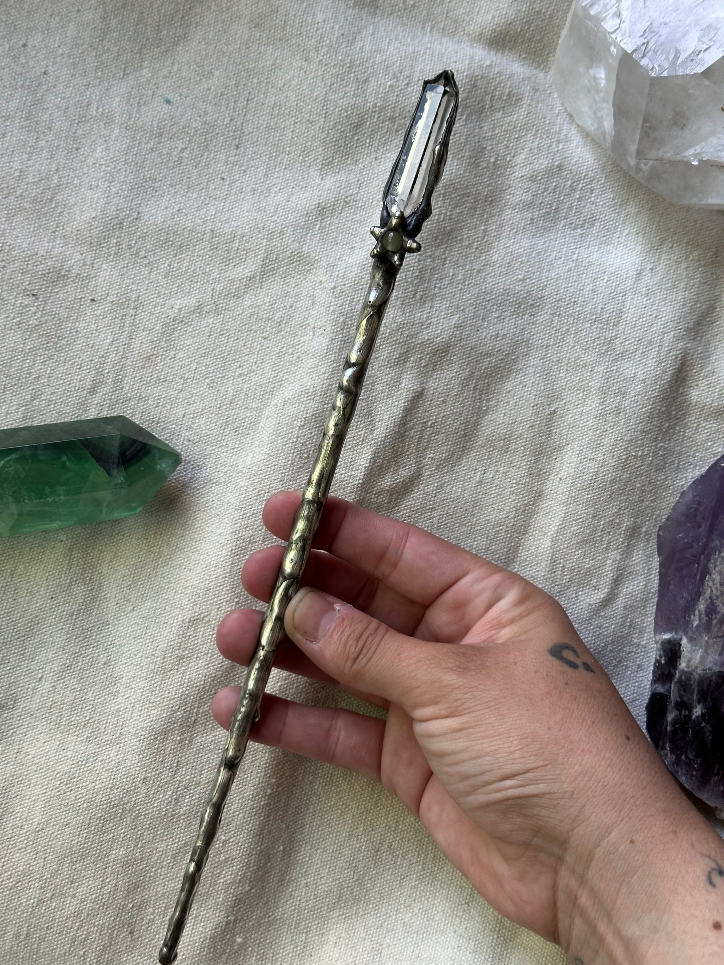 The Stellar Quartz Wand