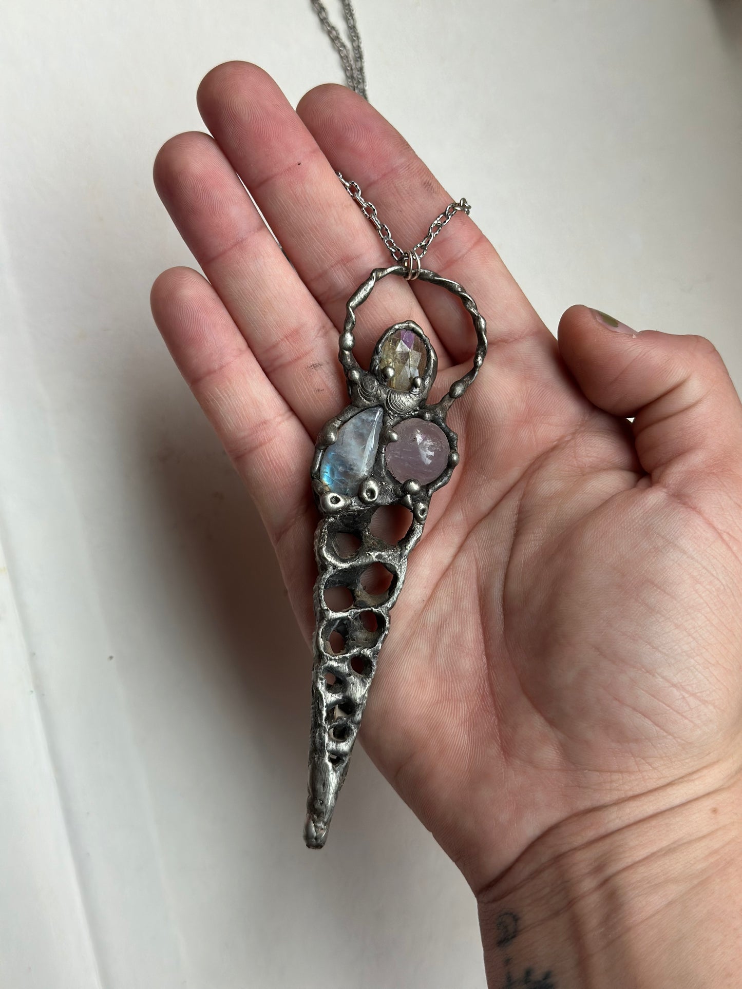 reserved for kassie- Mermaids Call Necklace