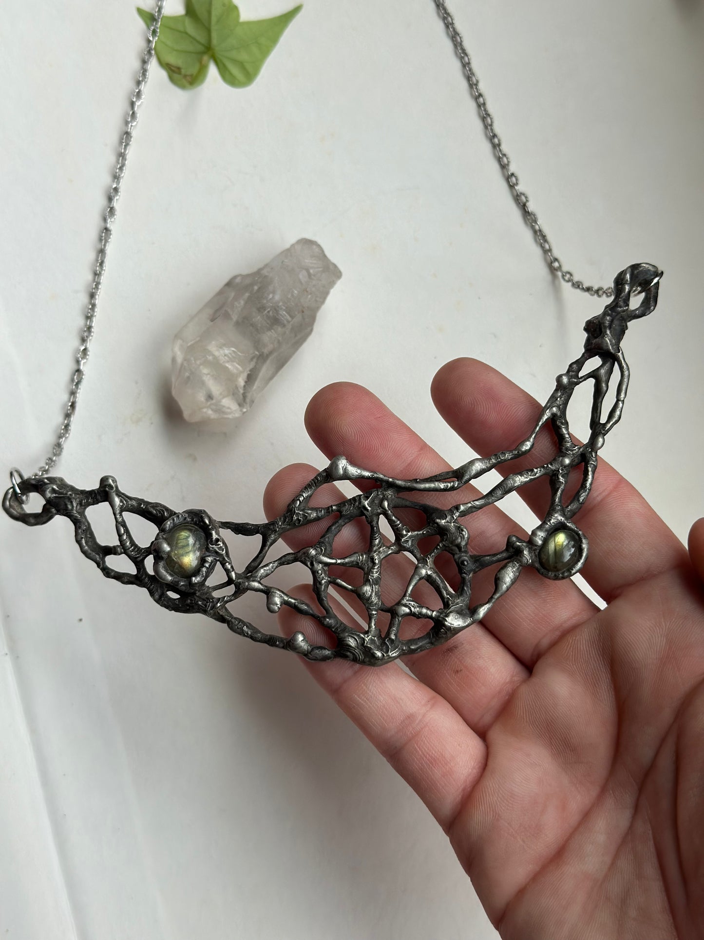Pentacles and Vines Necklace