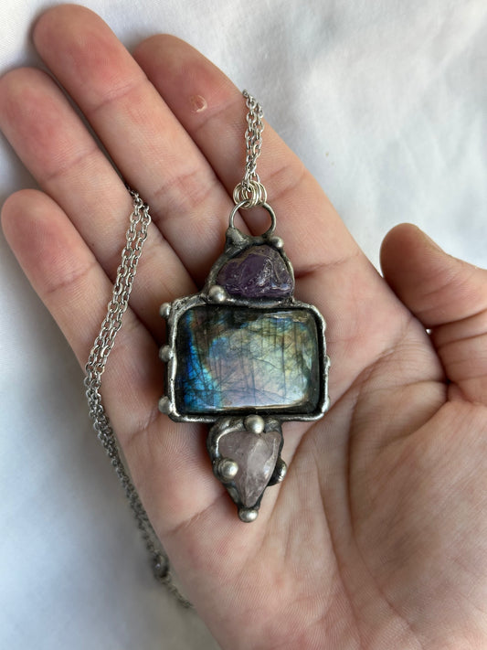 faerie stone necklace