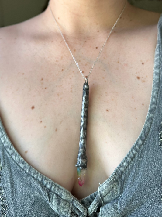 The rainbow Wand Necklace