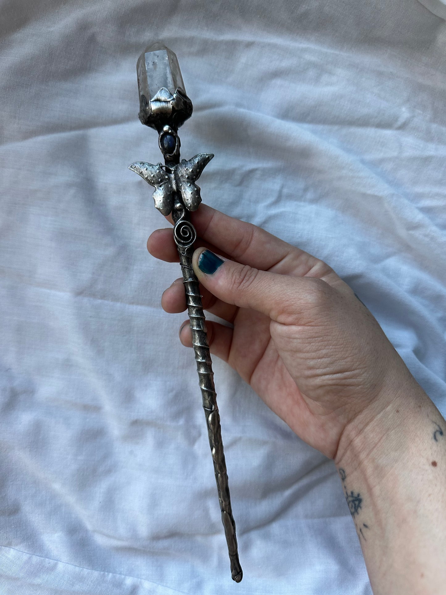Butterfly Crystal Wand
