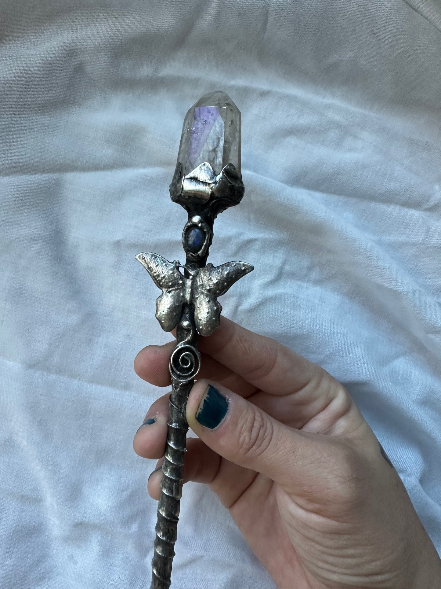 Butterfly Crystal Wand
