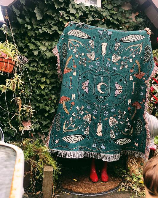 Woven Life Tapestry Blanket