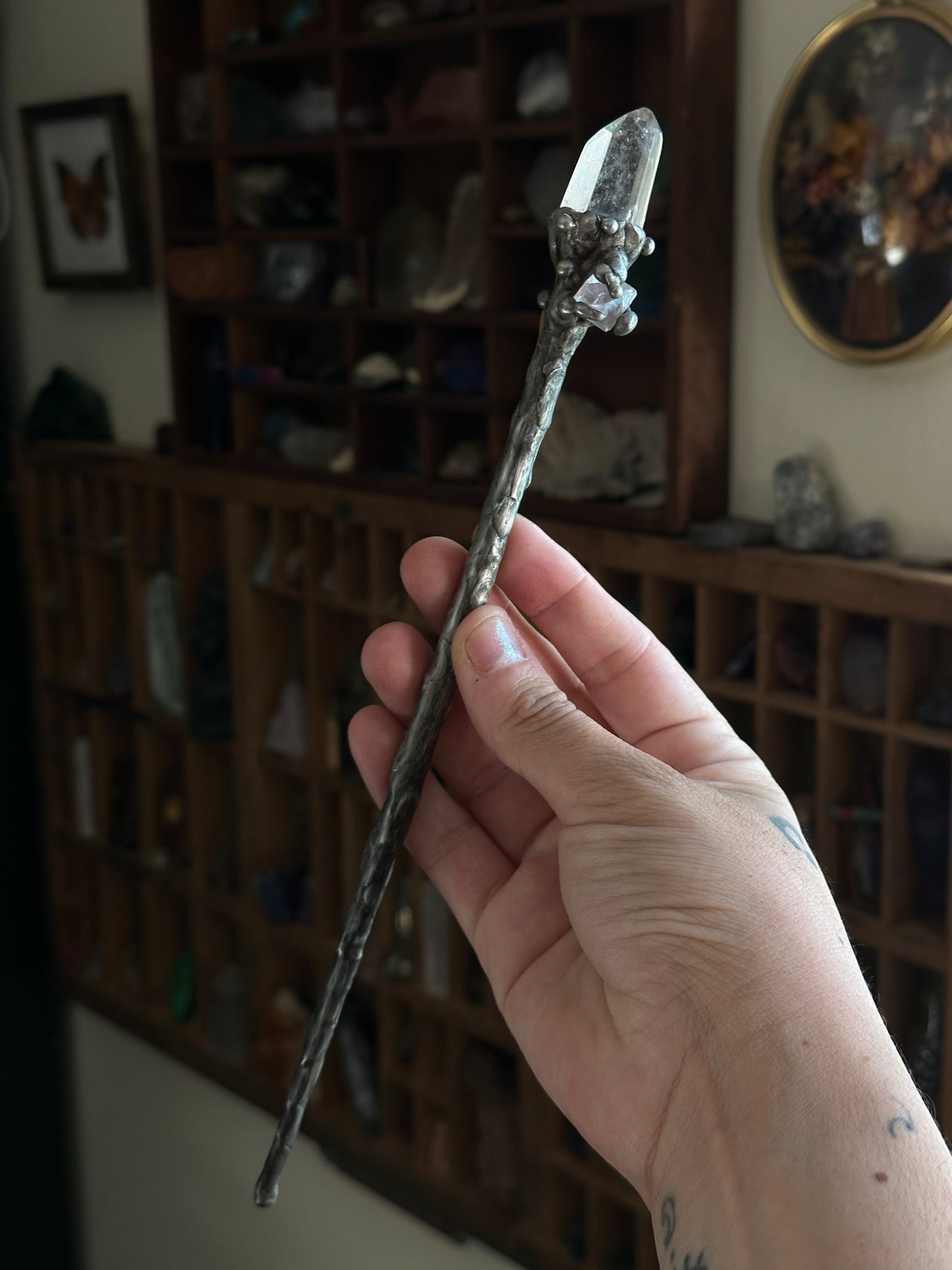 Moonlight shard Quartz Wand 1