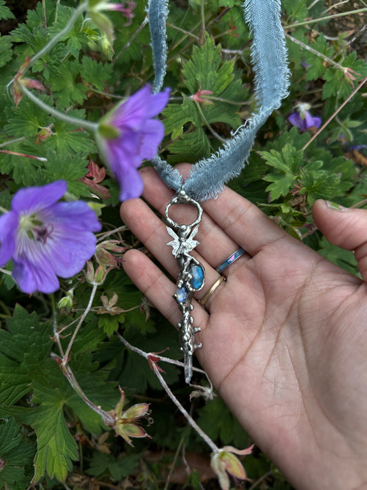 Fairy Portal Key necklace
