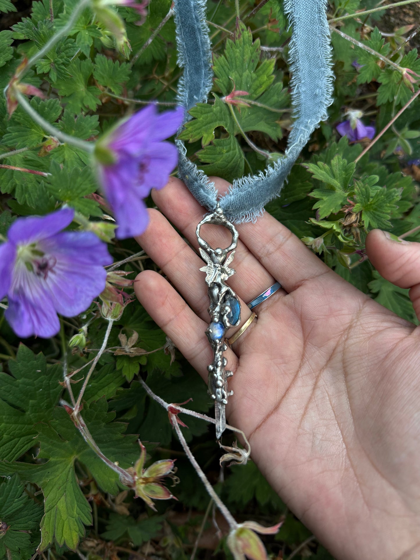 Fairy Portal Key necklace