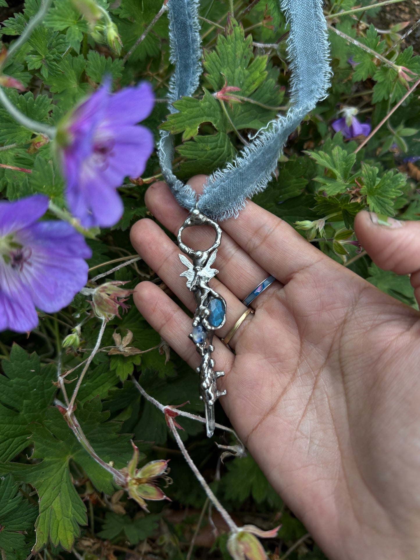 Fairy Portal Key necklace