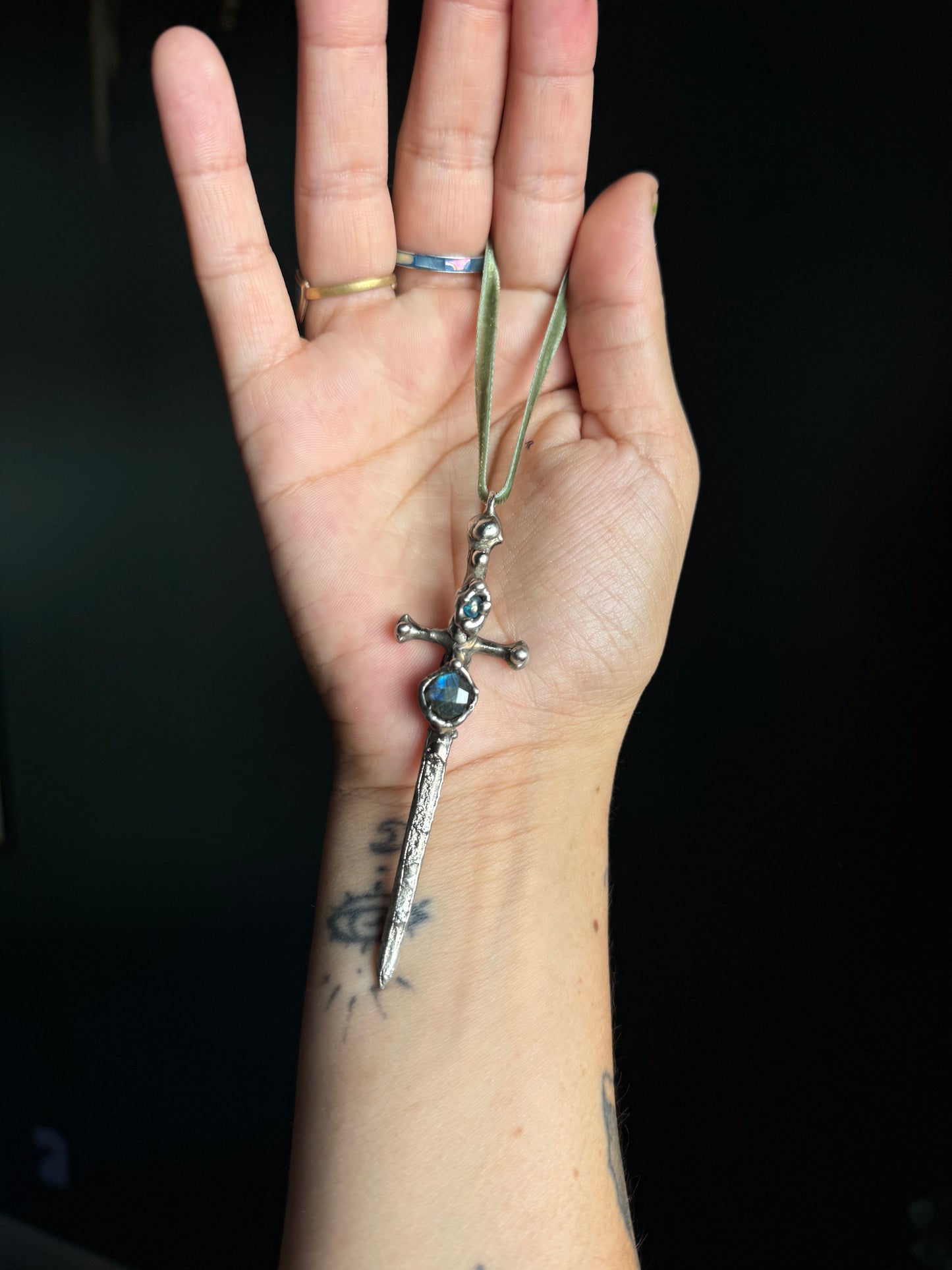 Faerie Revrie Sword necklace