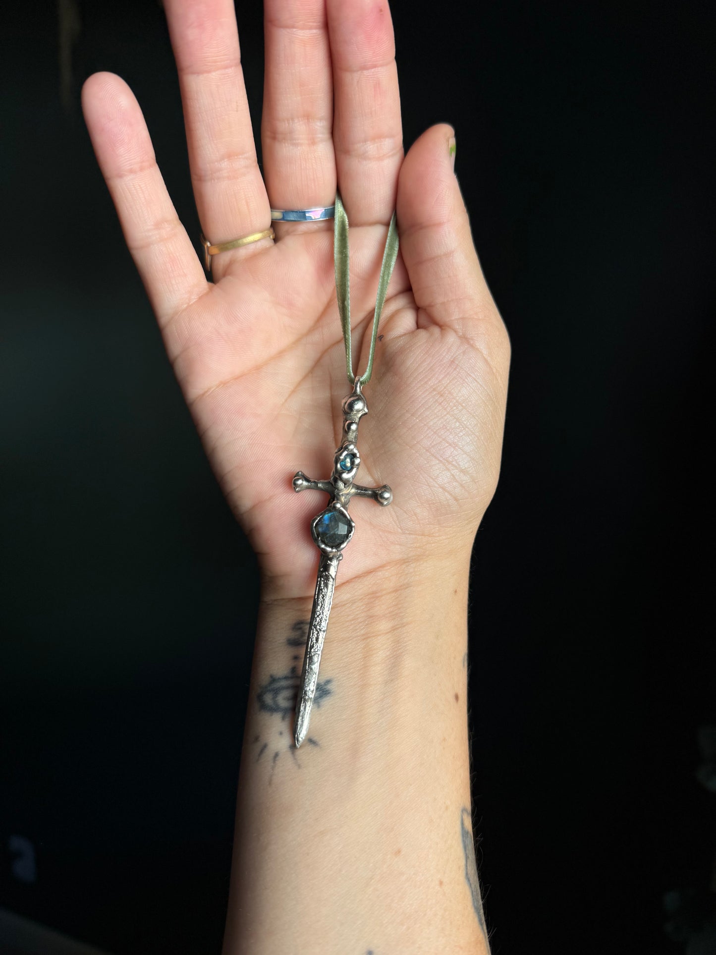 Faerie Revrie Sword necklace