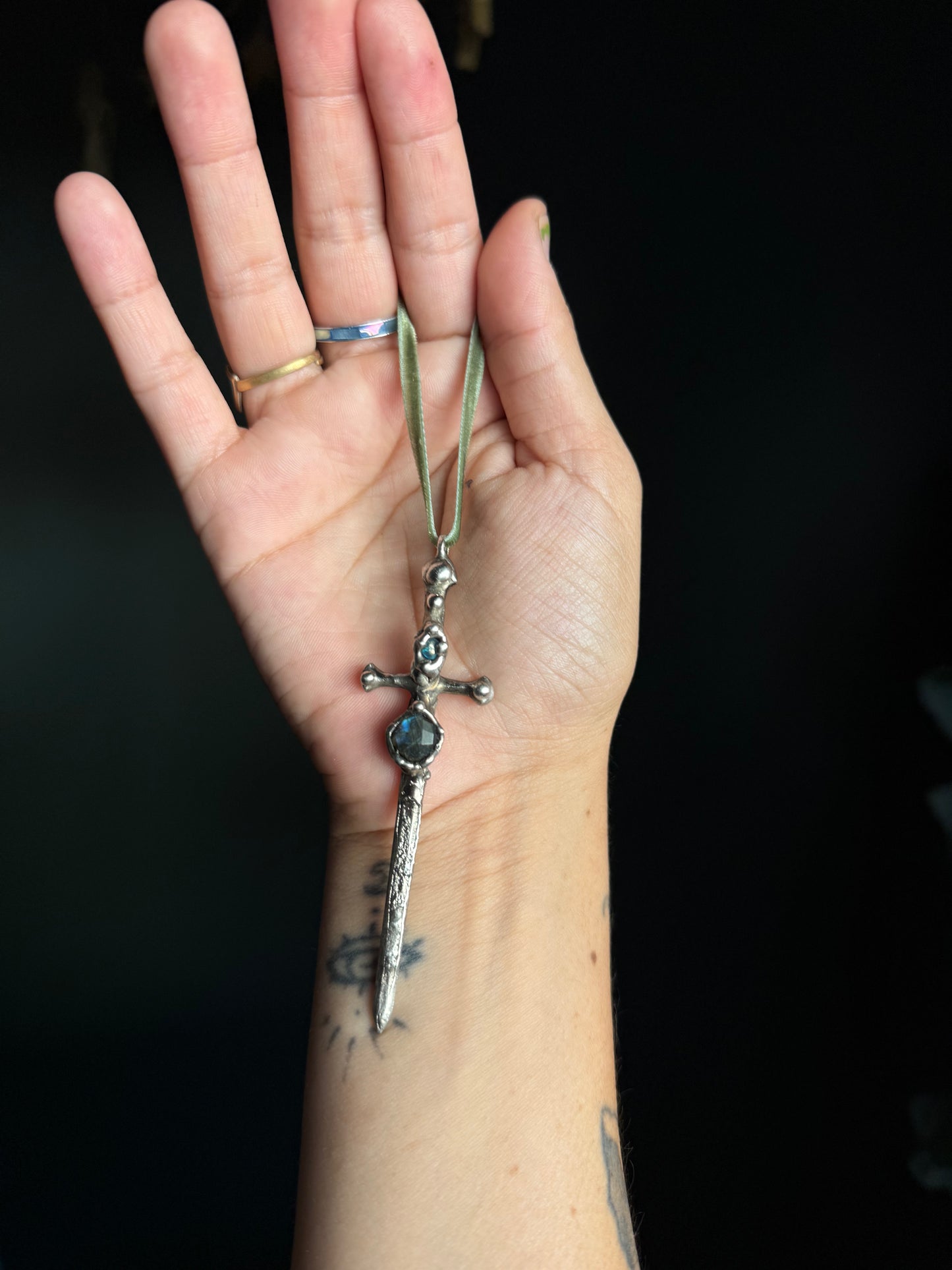 Faerie Revrie Sword necklace