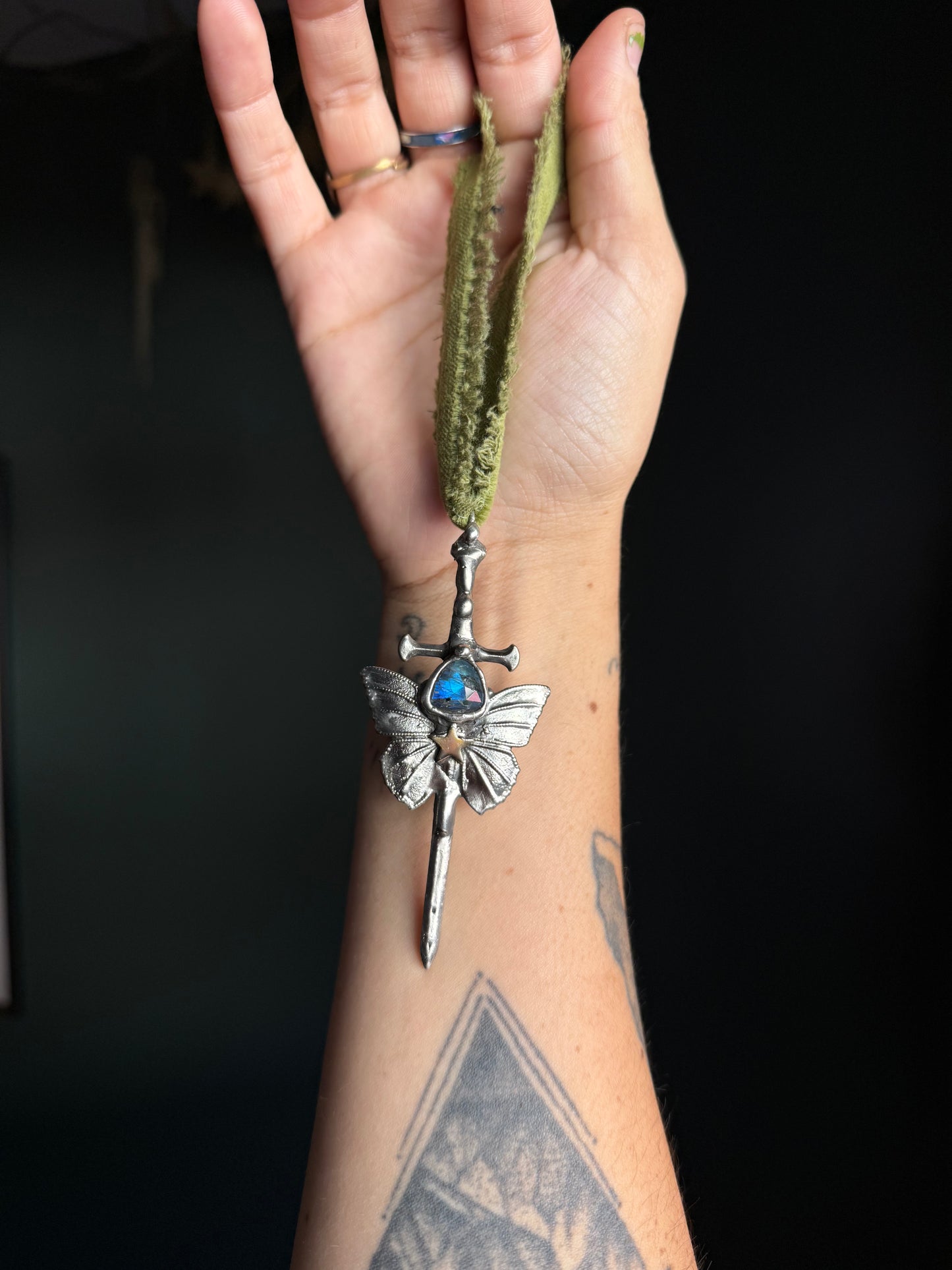labradorite faerie sword