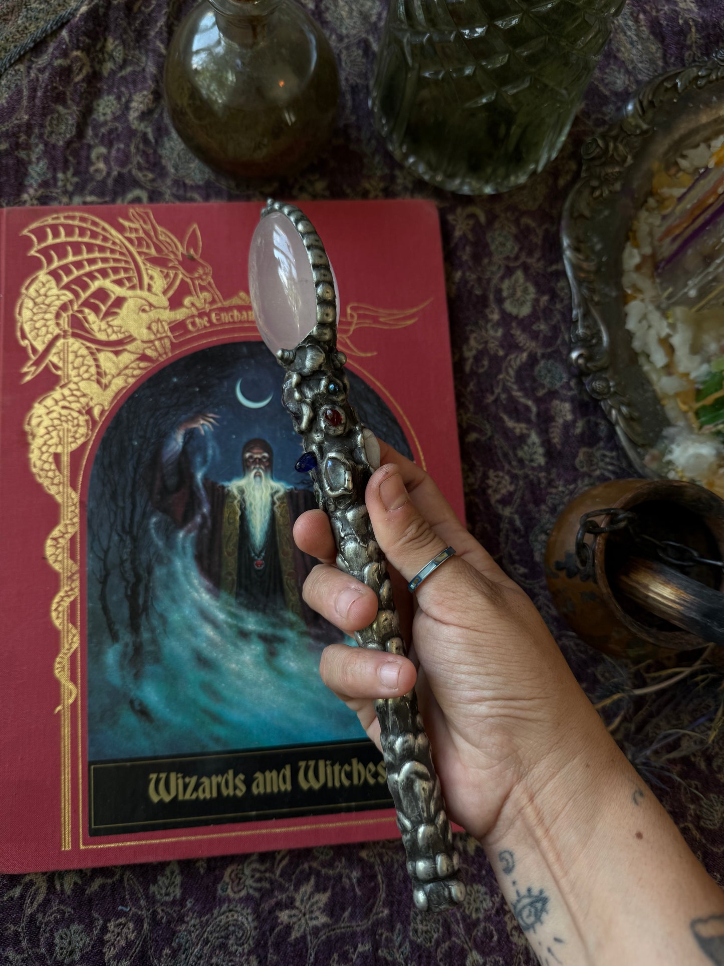 Rose Quartz Light Up Wand