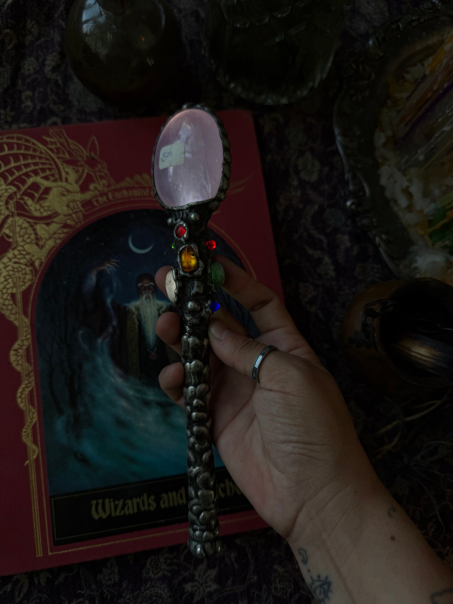 Rose Quartz Light Up Wand