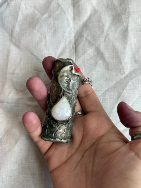Rainbow moonstone Lighter Case