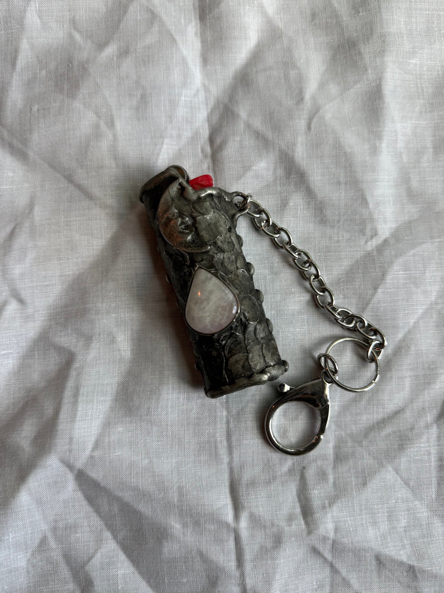 Rainbow moonstone Lighter Case