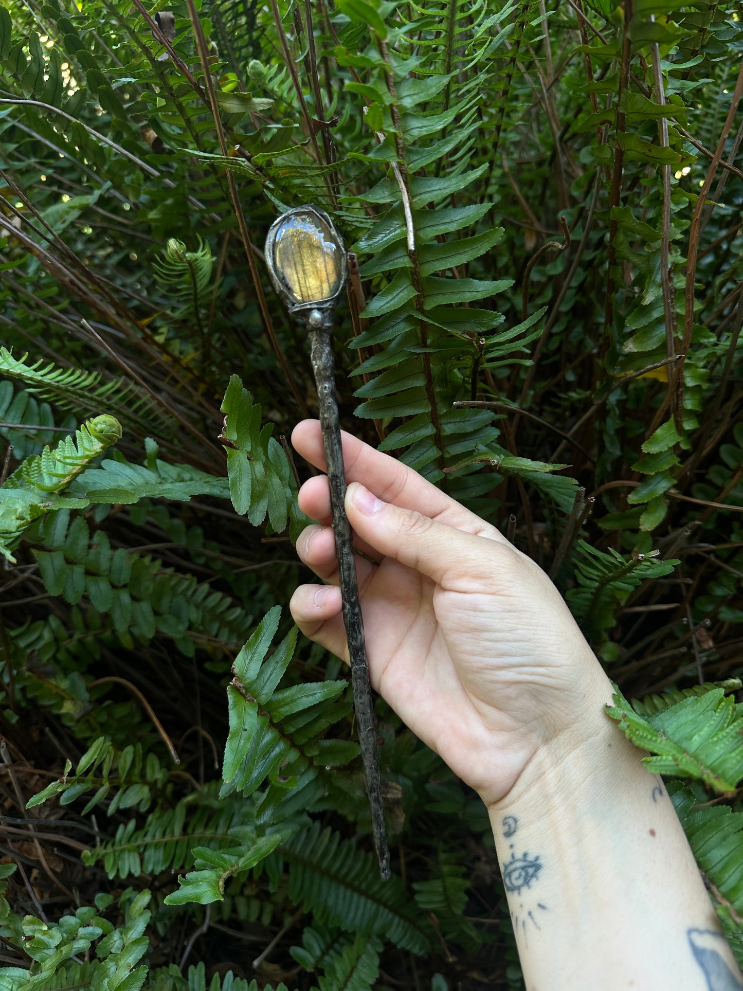 labradorite Wand