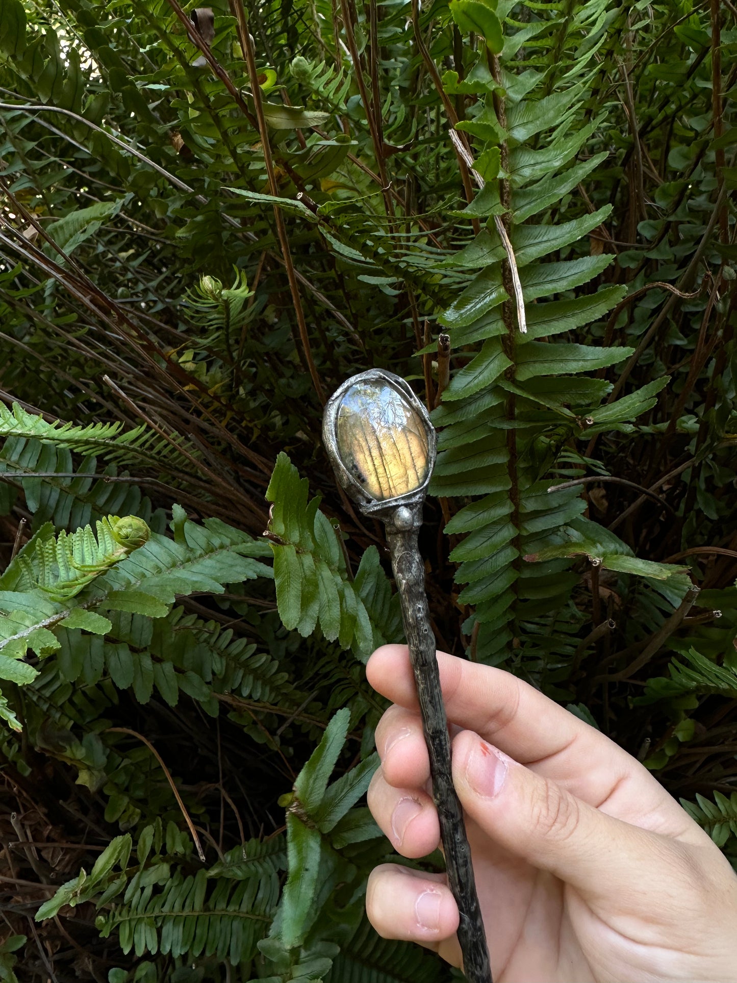 labradorite Wand