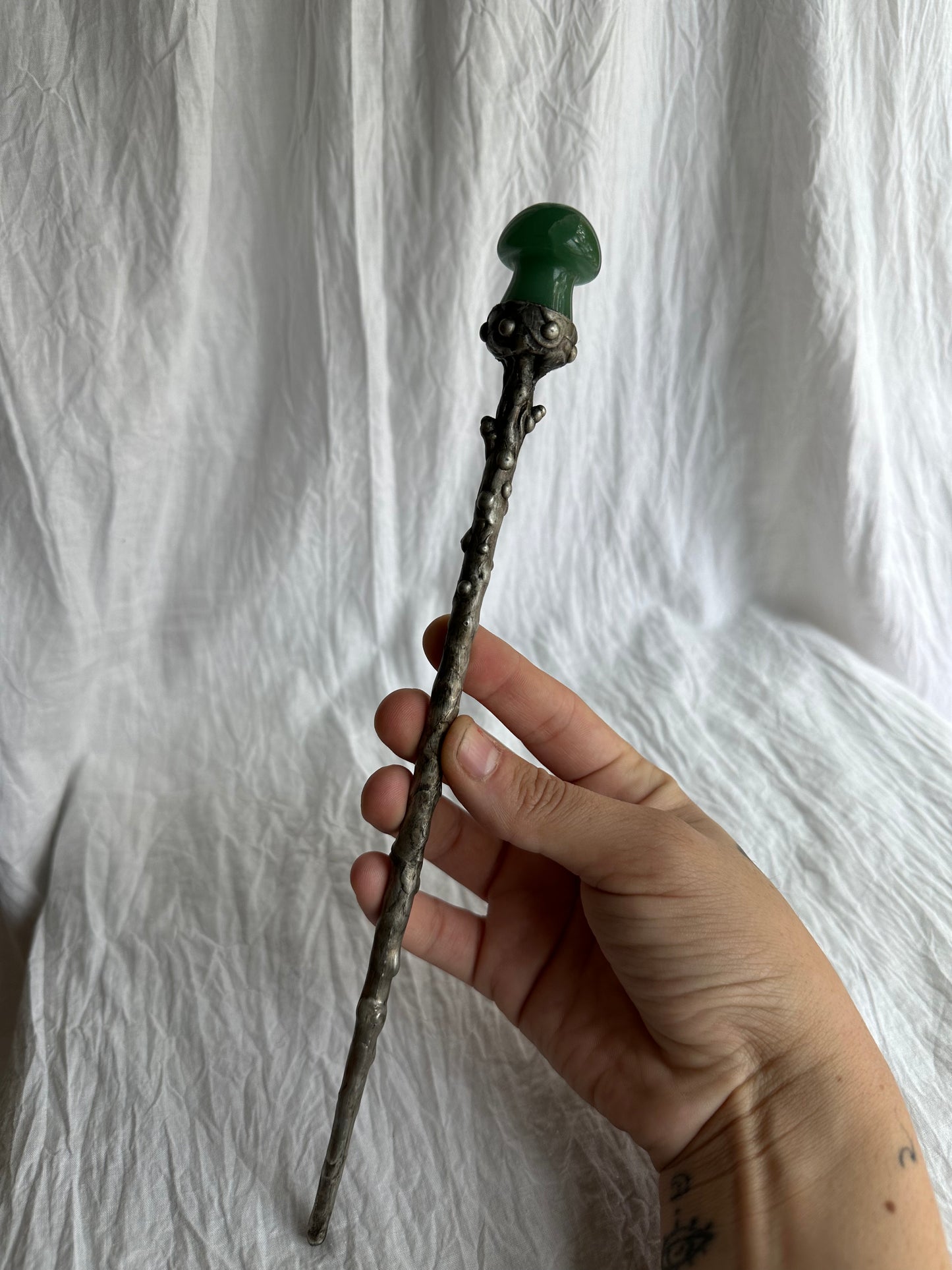 Aventurine Mushroom wand