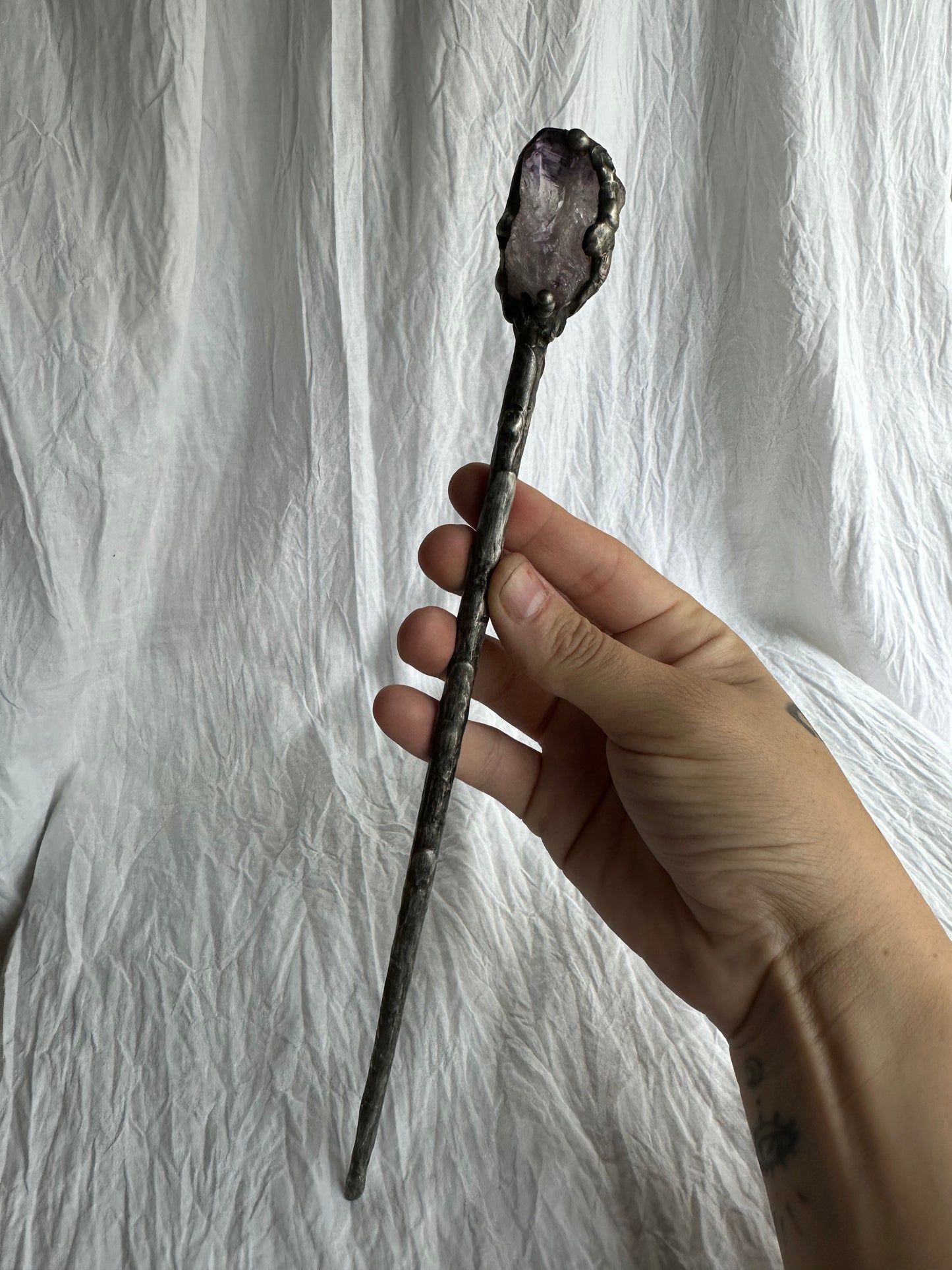 Raw Amethyst Wand