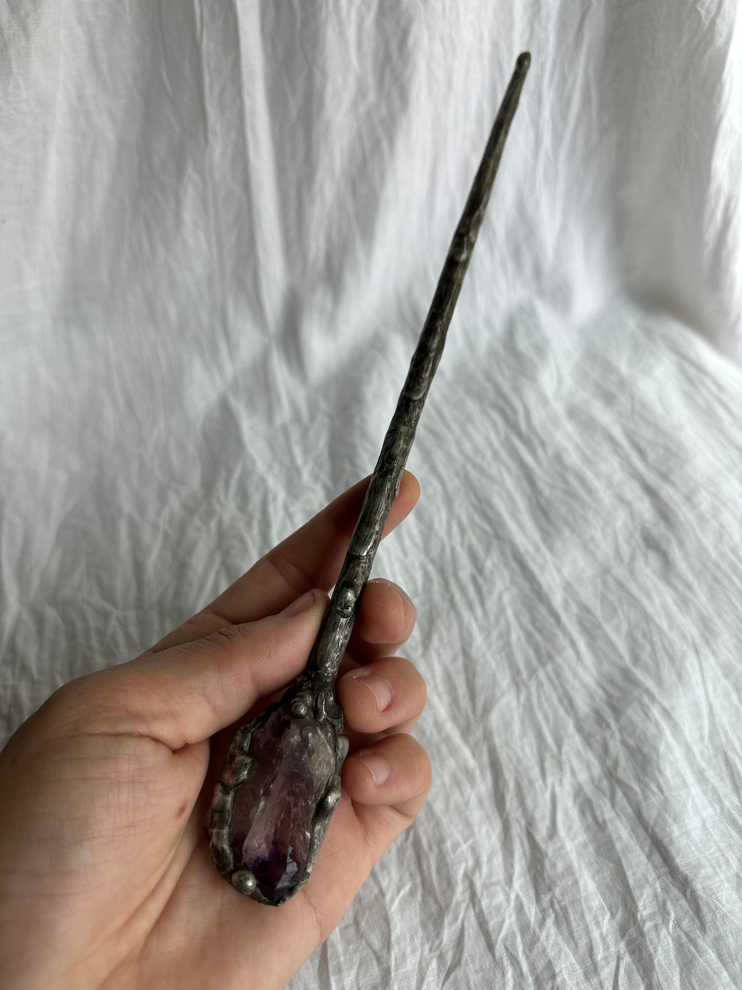 Raw Amethyst Wand