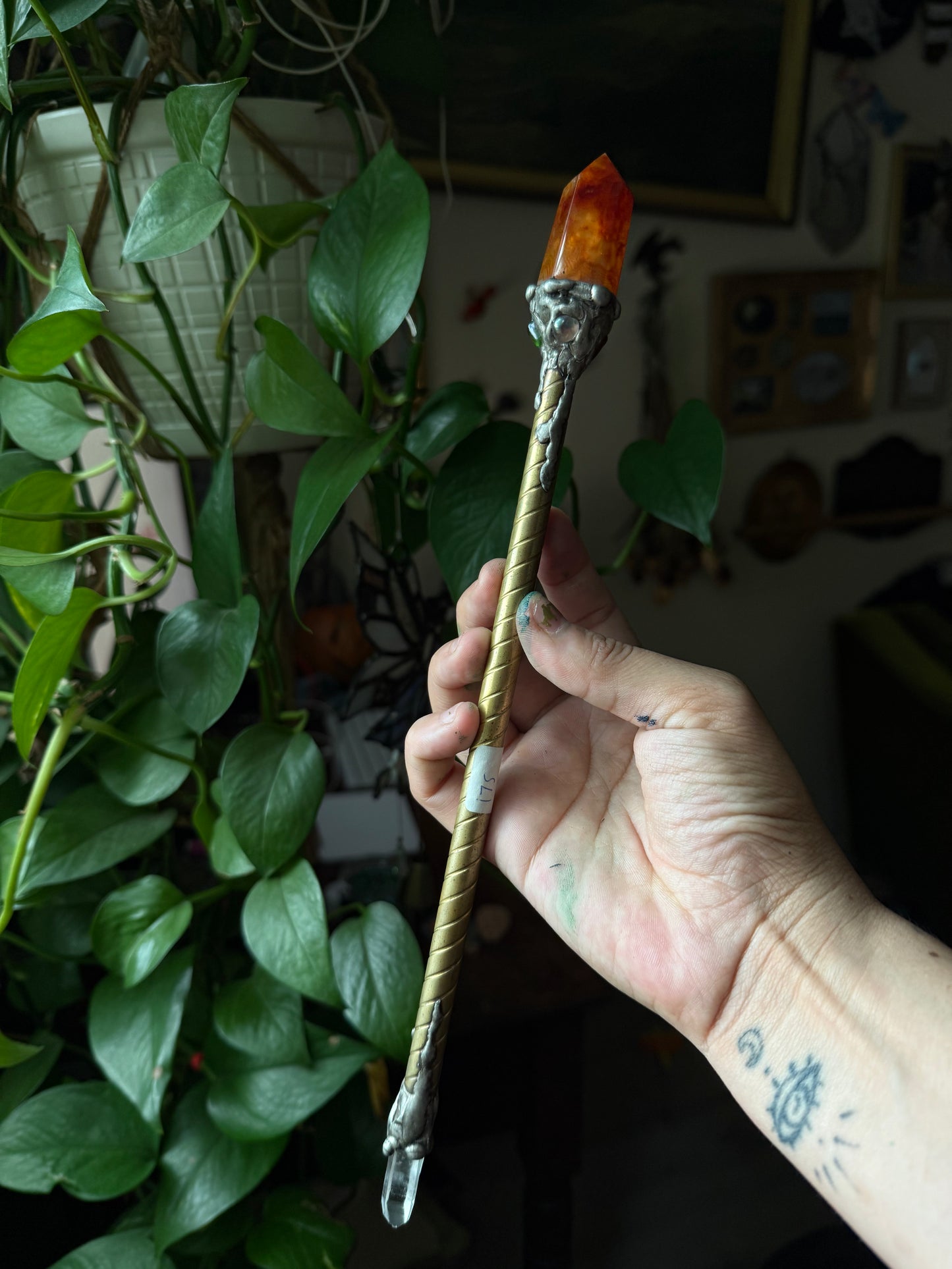 Flame of Bravery Wand