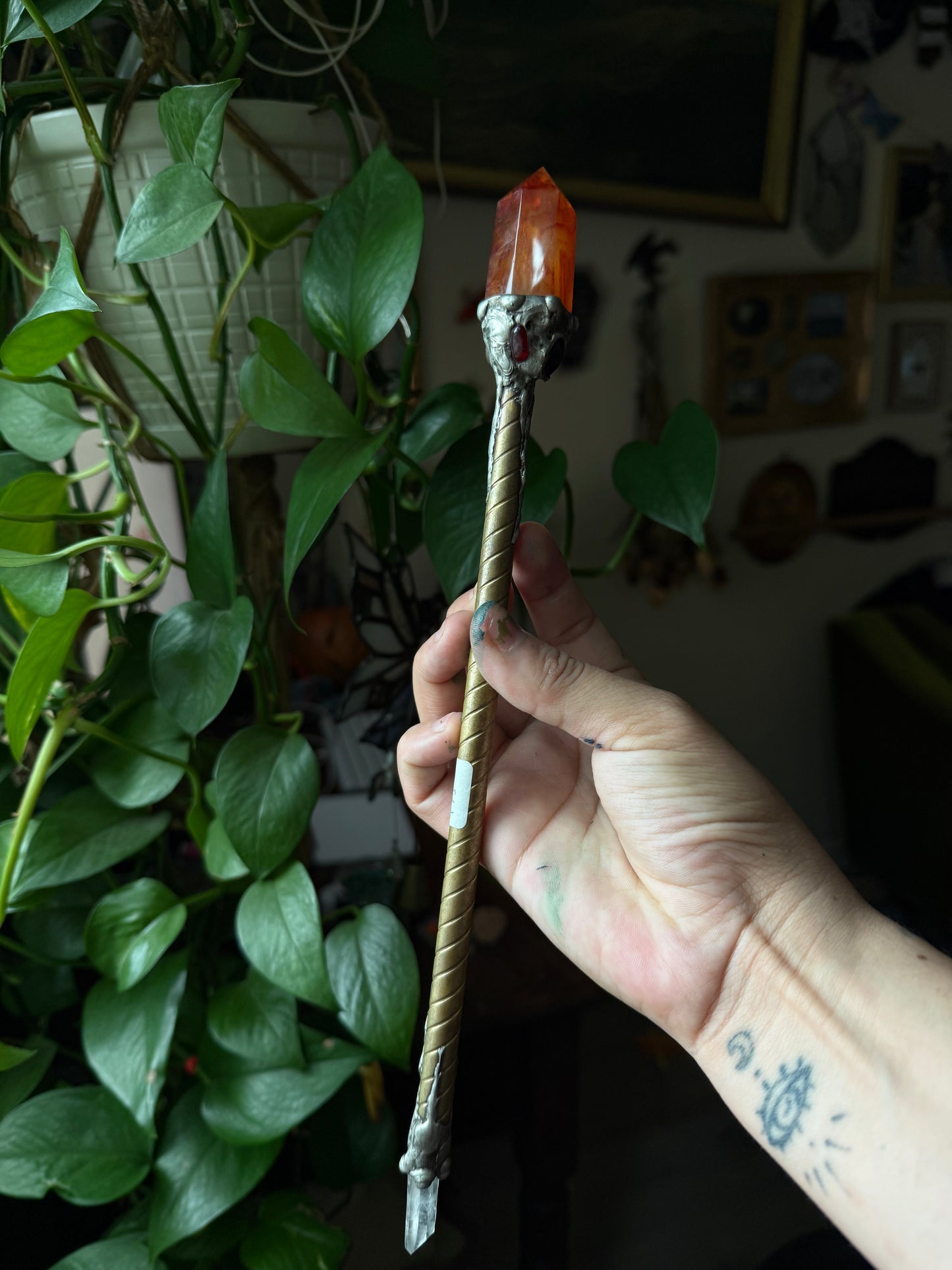 Flame of Bravery Wand