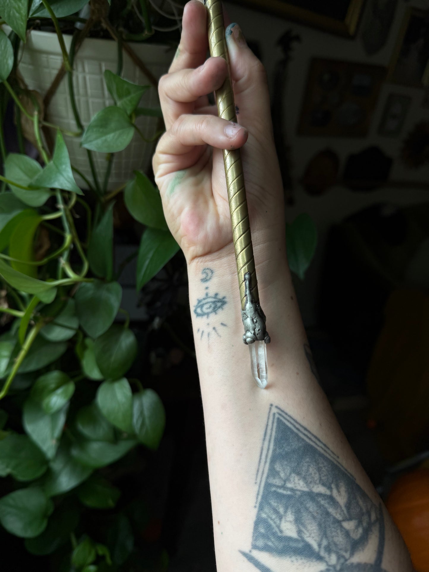 Flame of Bravery Wand