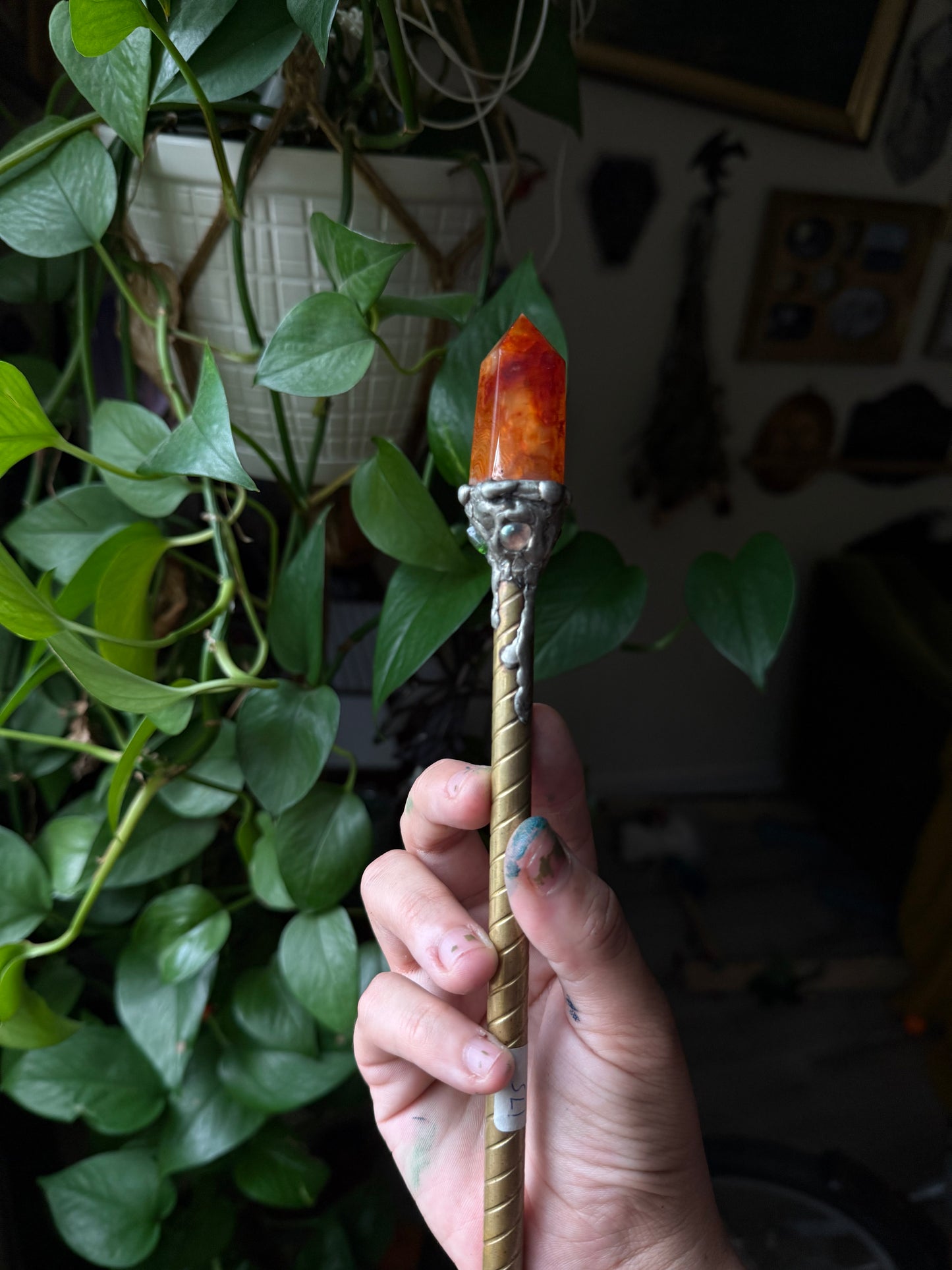 Flame of Bravery Wand