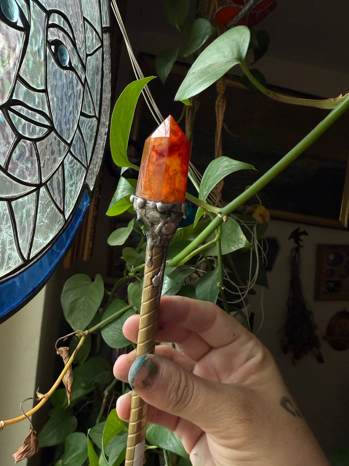 Flame of Bravery Wand