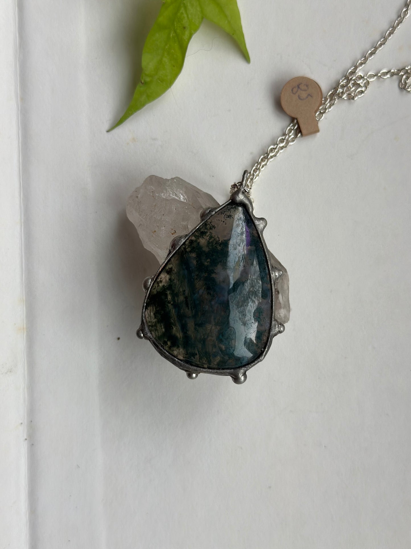 Moss Agate Necklace