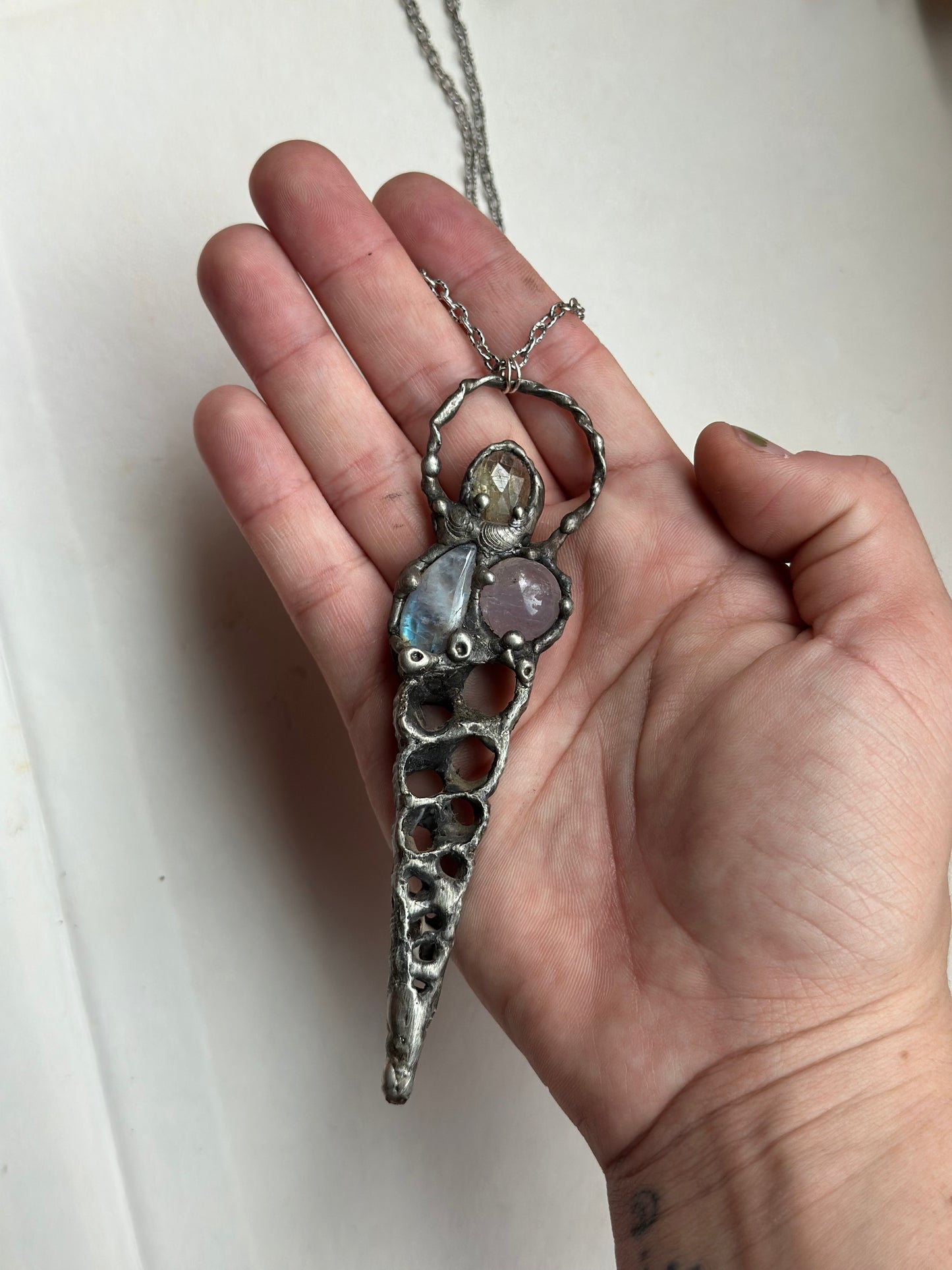 reserved for kassie- Mermaids Call Necklace