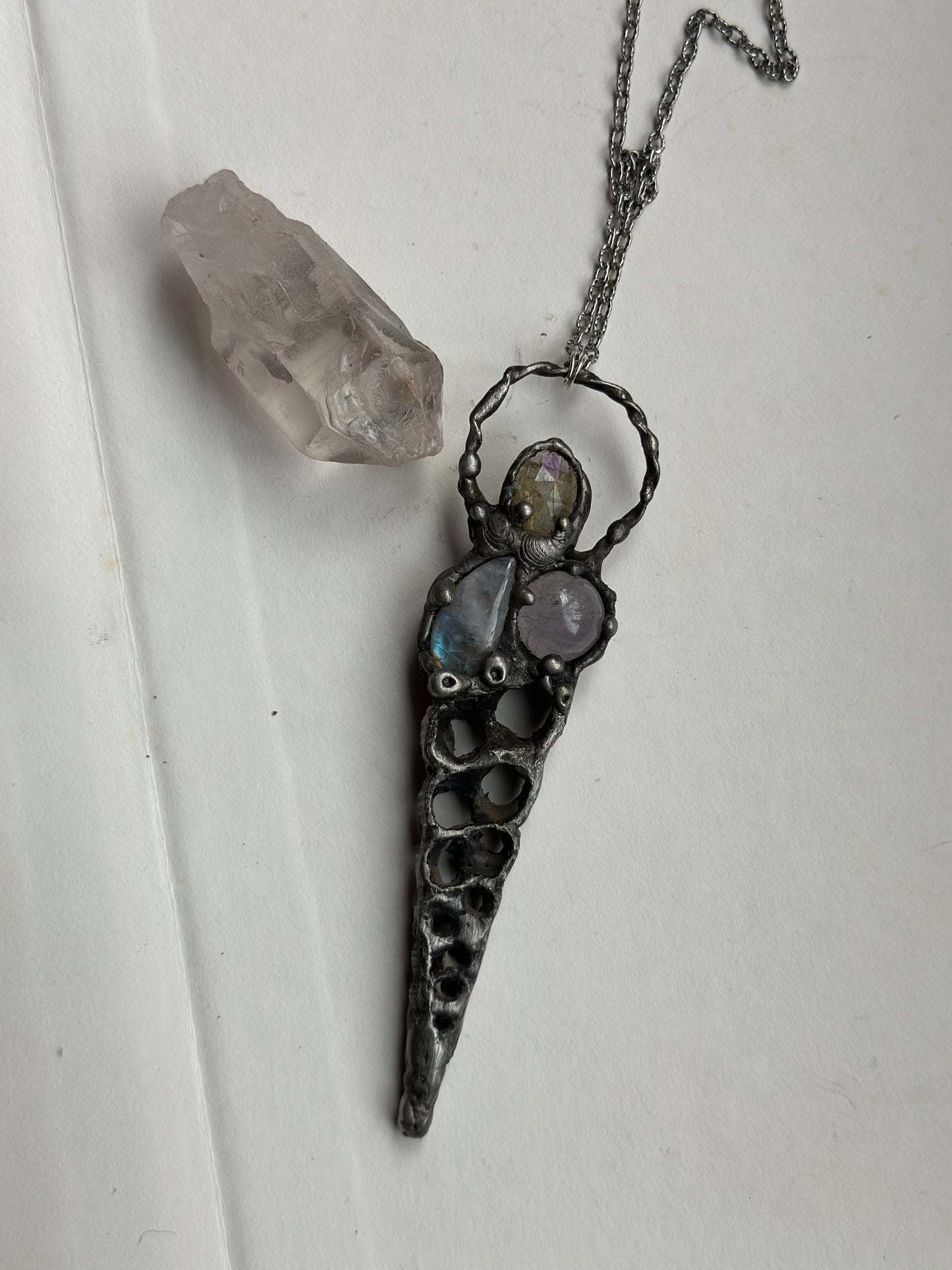 reserved for kassie- Mermaids Call Necklace