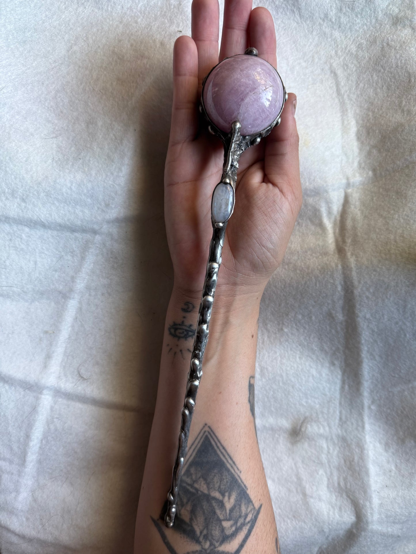 Rhodonite Wand