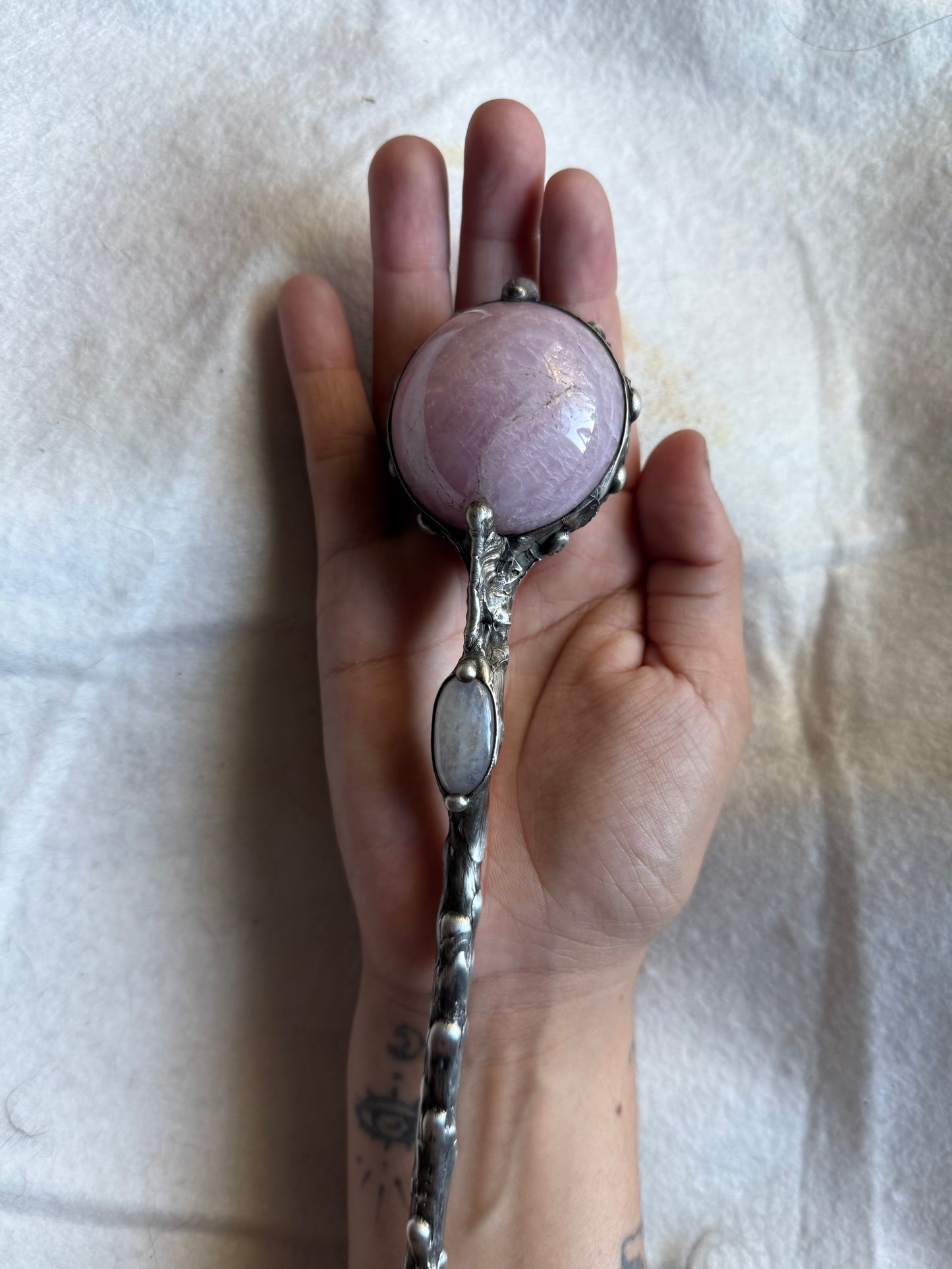 Rhodonite Wand