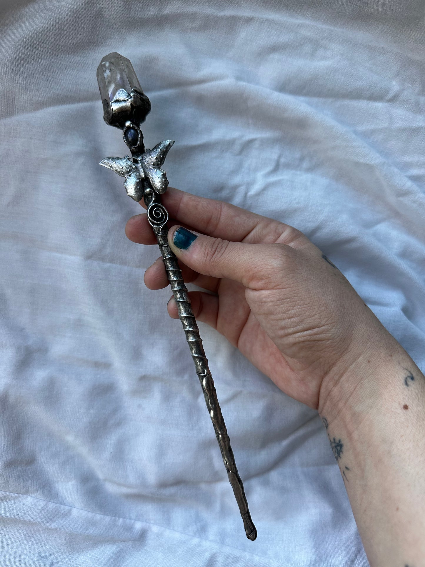Butterfly Crystal Wand