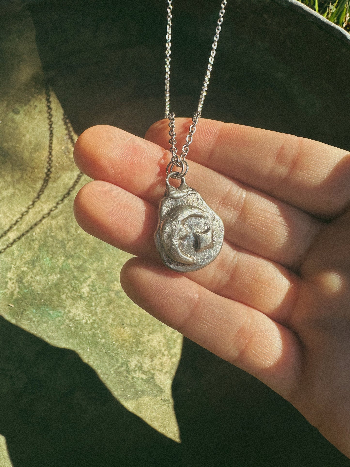 Beyon the Moon and Stars Coin Pendant